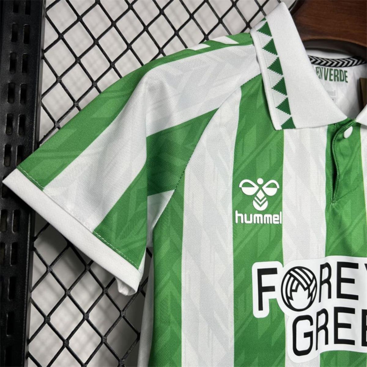 24/25 Real Betis Home jersey Kid Kits Size 16-28