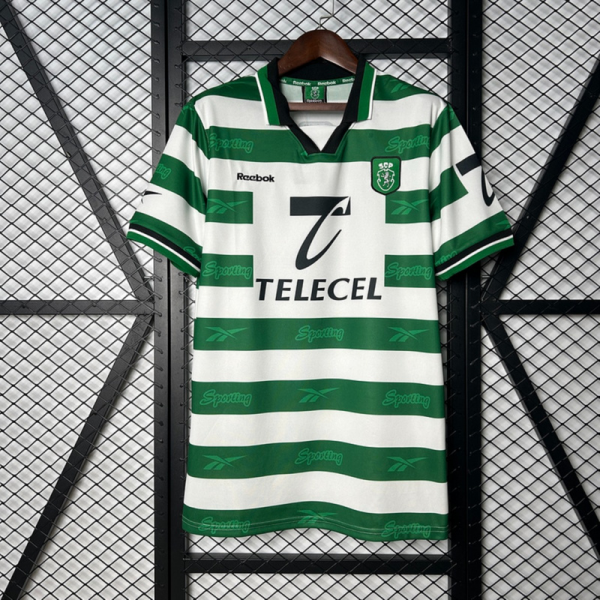 Retro Sporting Lisbon 99/00 Home jersey Fan Version
