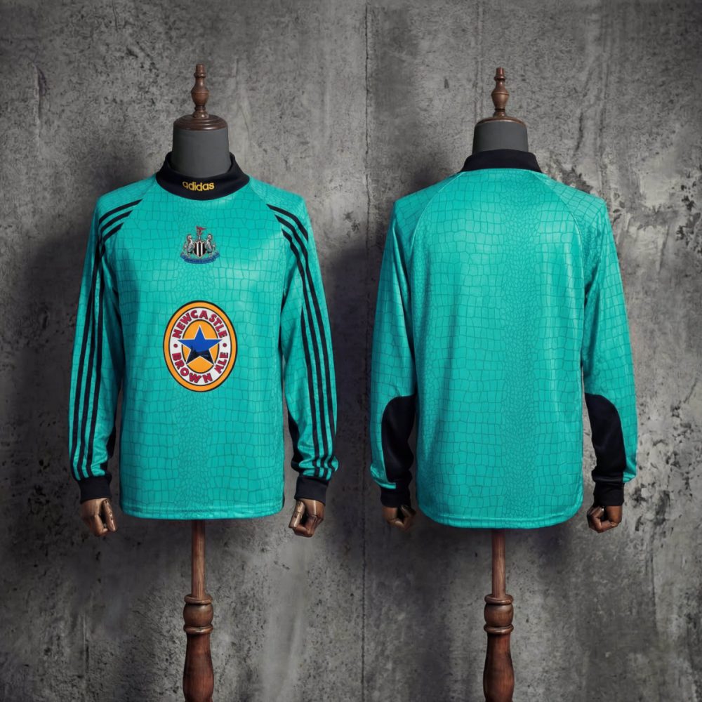 Retro Newcastle United  1997/98 Goalkeeper jersey Long Sleeve Fan Version