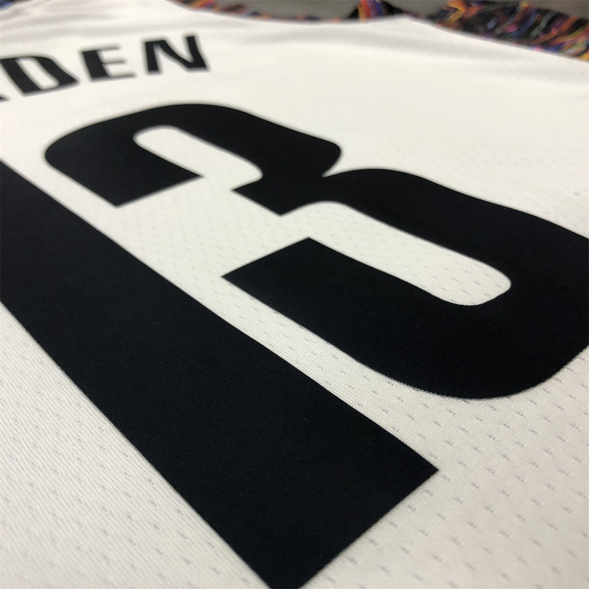 NBA Brooklyn Nets V-Neck White Jersey HARDEN#13 S-XXL