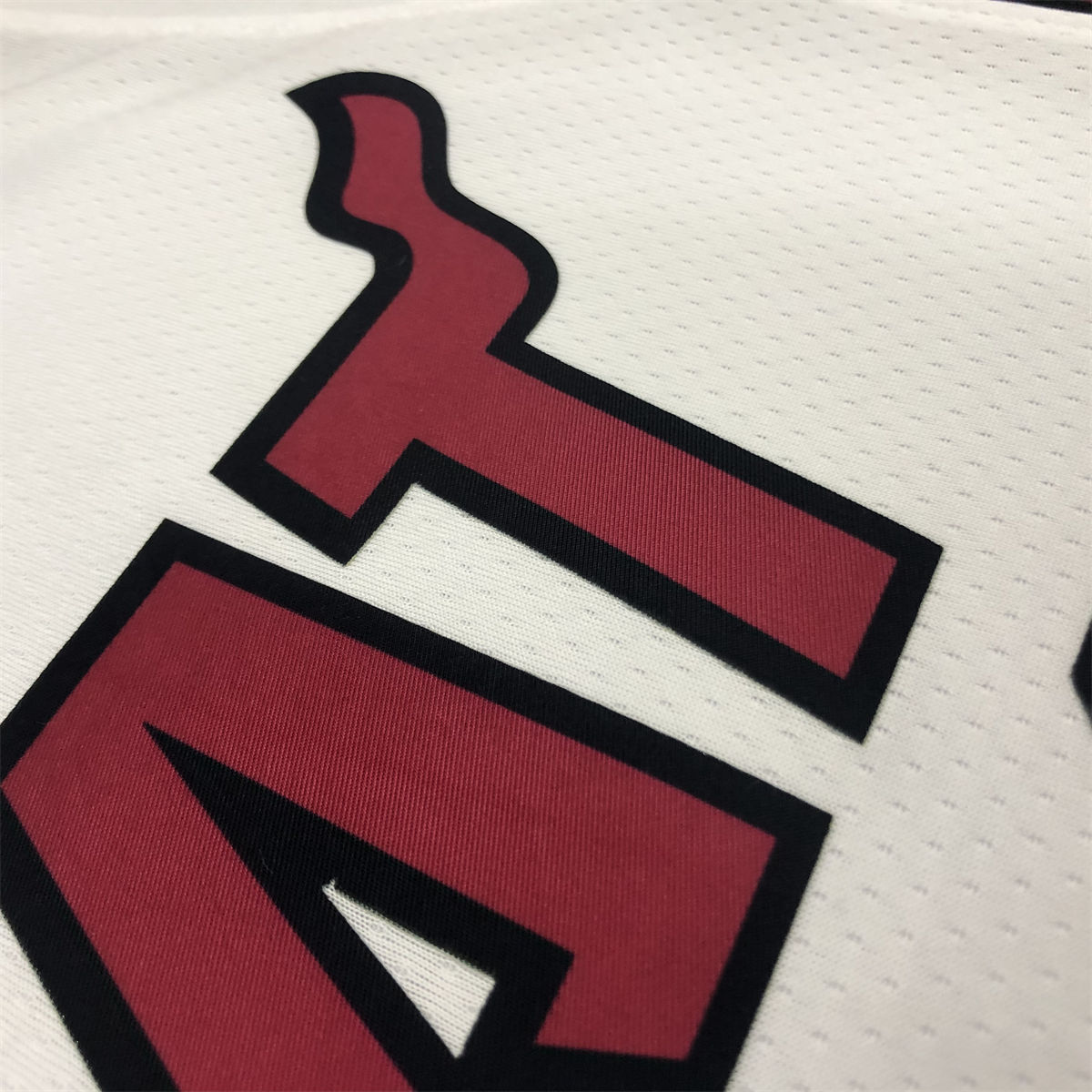NBA Miami Hearts V-Neck White Jersey WADE#3 S-XXL