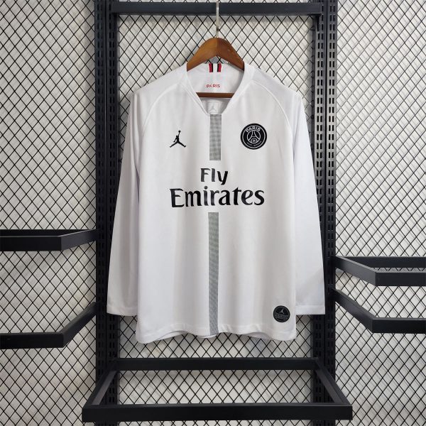Retro PSG 18/19 Black Long Sleeve jersey Fan Version