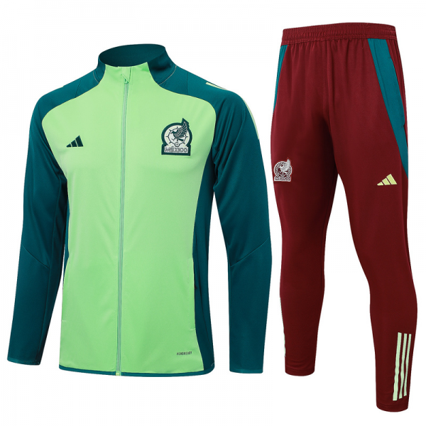 2024/25 Mexico Green Jacket Training Suit Set Football Team Shirt Sports Fashion