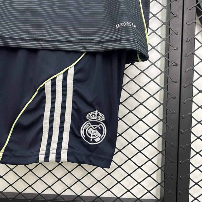 25/26 Kids Real Madrid Away jersey Kid Kits Size 16-28