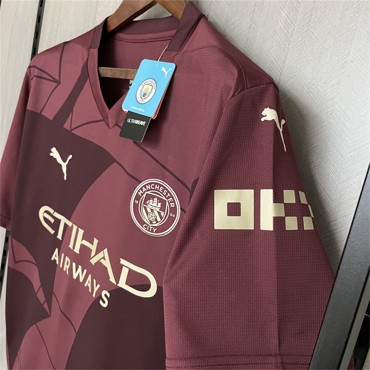 24/25 Manchester City Third Away Jersey Fan Version