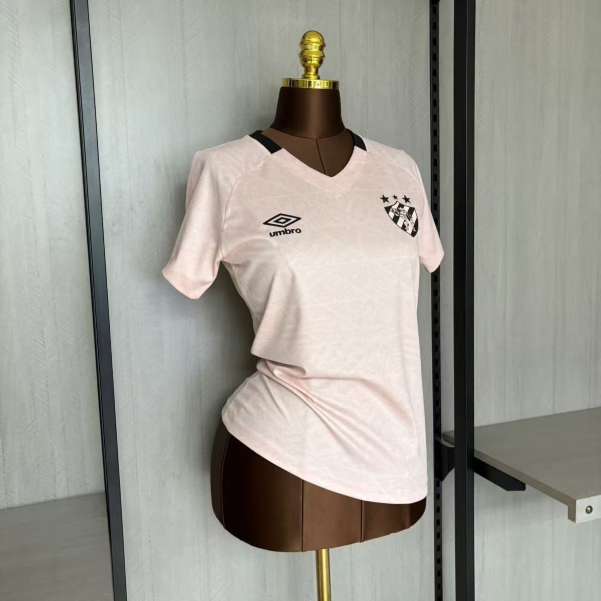 2025/26 Sporting Recife Pink Womens Jersey Fan Version