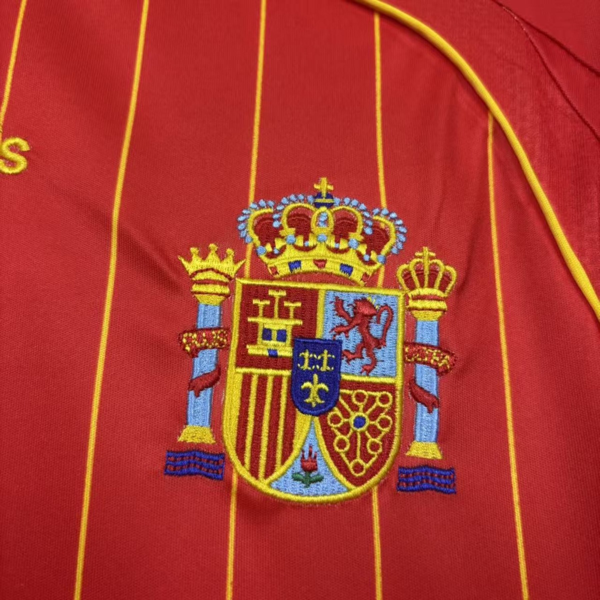 Retro Spain 2006 Home Jersey Fan Version