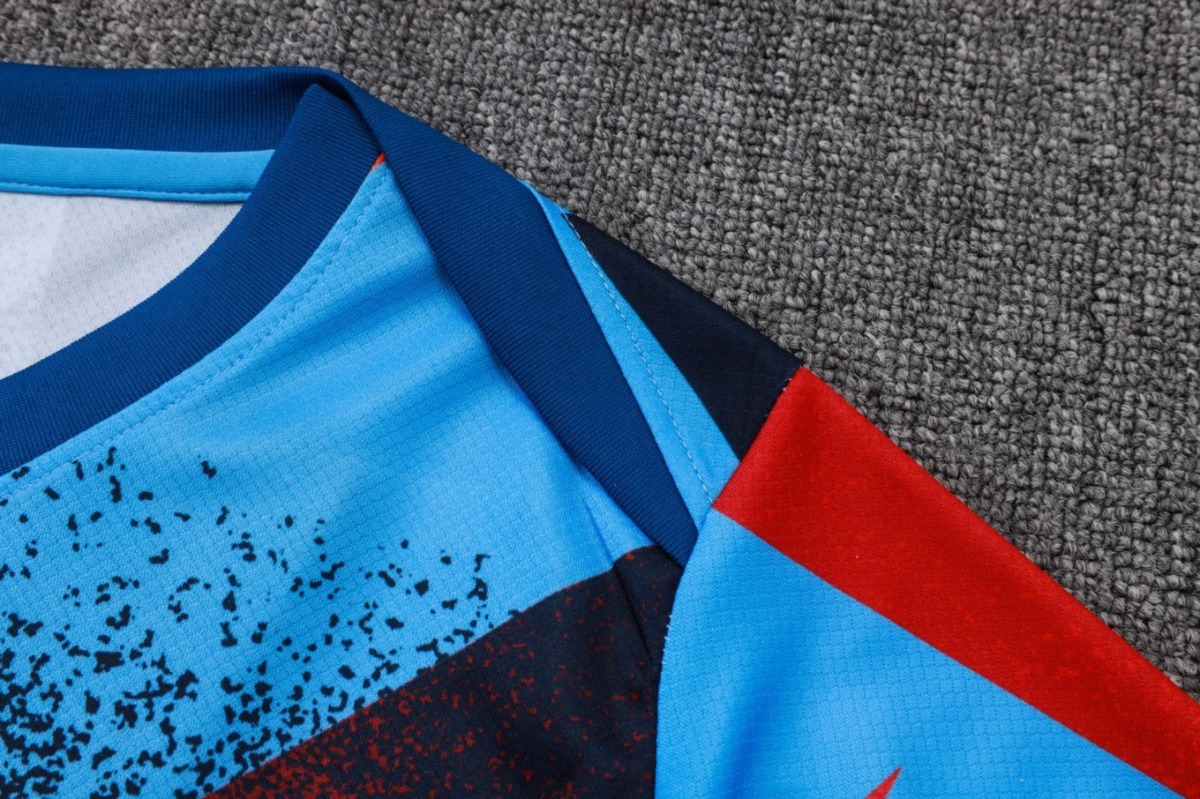 2026 Barcelona Light blue Training Set Shirt and Shorts