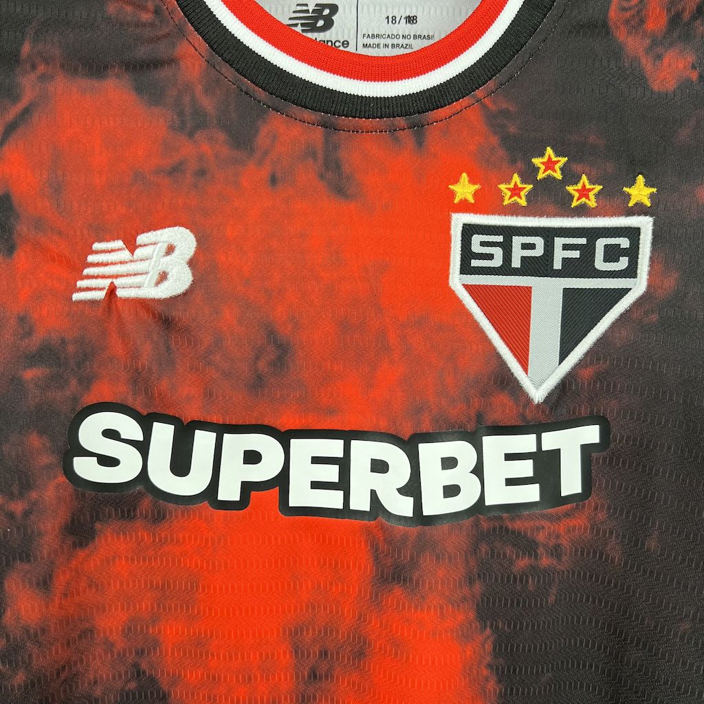 24/25 kids kits sao paulo Second away jersey size: 16-28