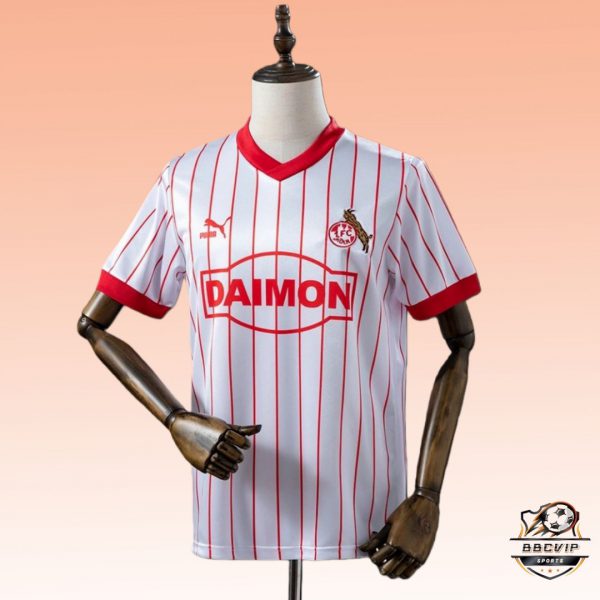 Retro FC Koln 1986/87 Home jersey Fan Version