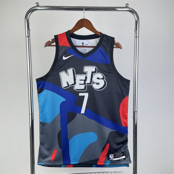 NBA Brooklyn Nets DURANT#7 2023/24 City Edition Swingman Jersey S--XXL