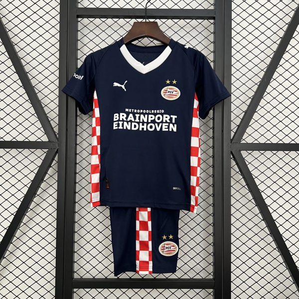 2025/26 PSV Eindhoven Away jersey Kid Kits Size 16-28