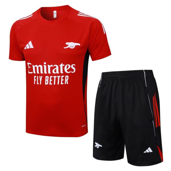 2026 Arsenal Red Training Set Shirt and Shorts