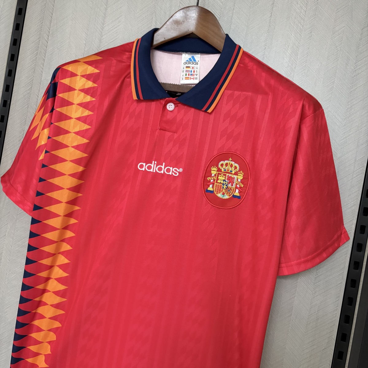 Retro Spain 1994 Home jersey Fan Version