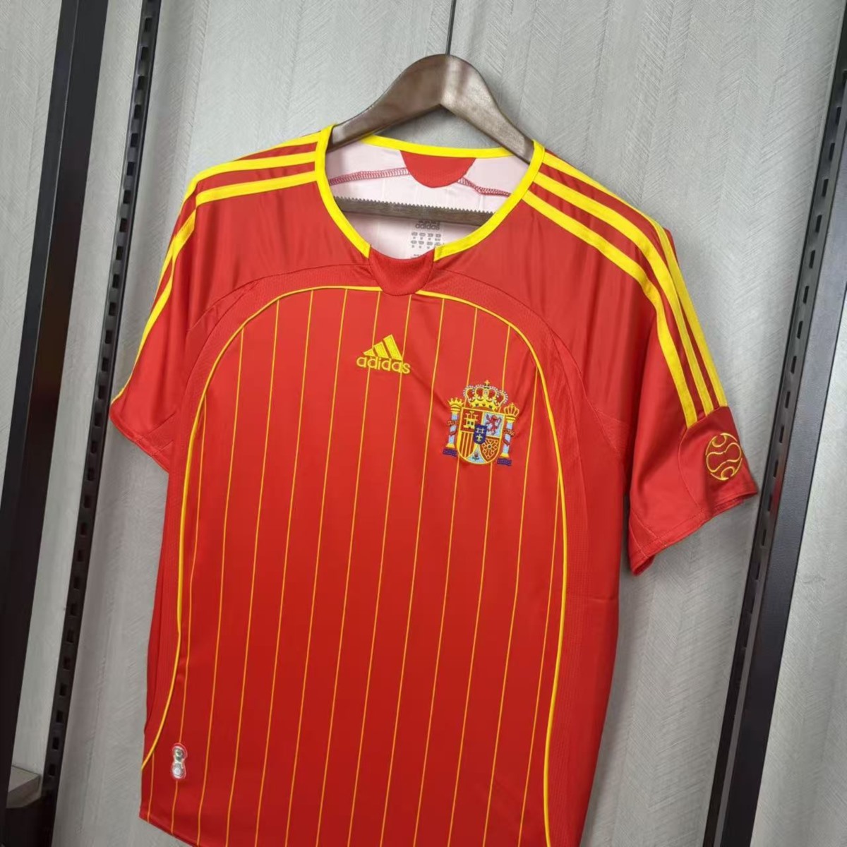 Retro Spain 2006 Home Jersey Fan Version