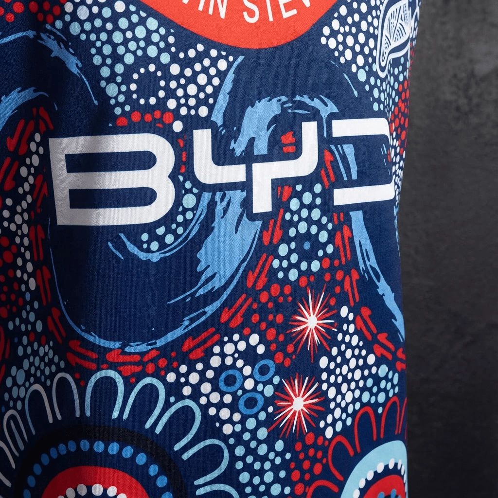 NRL 2025 Sydney Roosters Indigenous Jersey