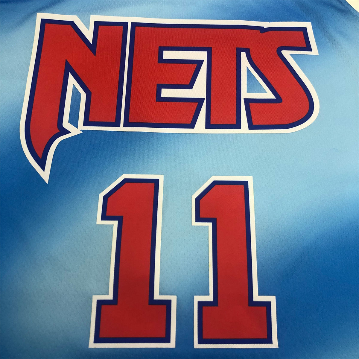 NBA Brooklyn Nets Round neck Blue Jersey IRVING#11 S-XXL