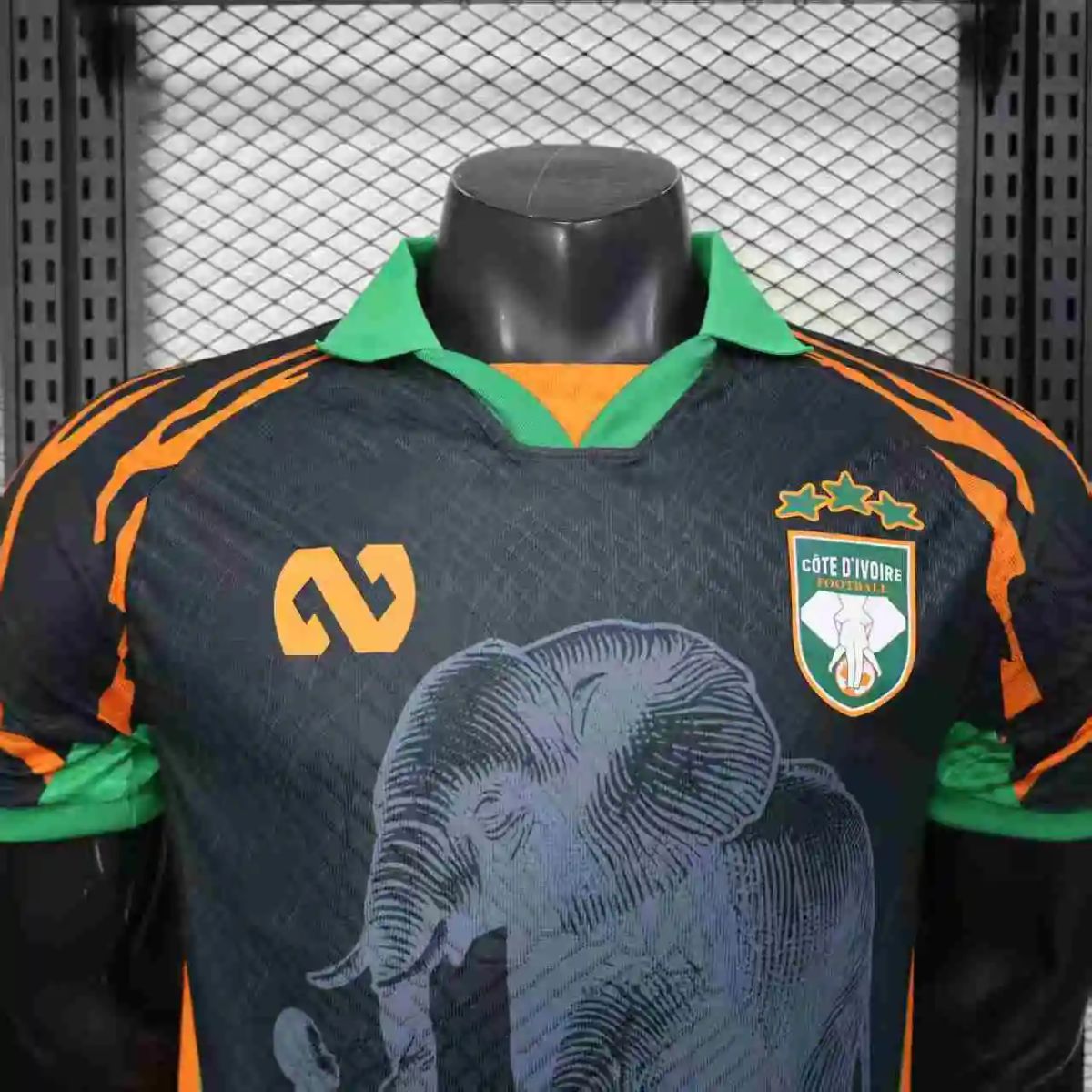 2025/26 Ivory Coast Special edition Black Jersey Player Version