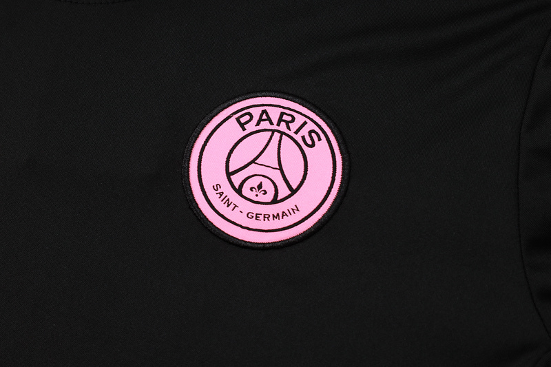 24/25 Paris Black Training Set Shirt and Shorts