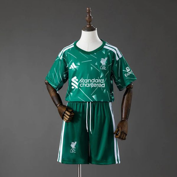 2026/27 Liverpool Goalkeeper Green Kid Kits
