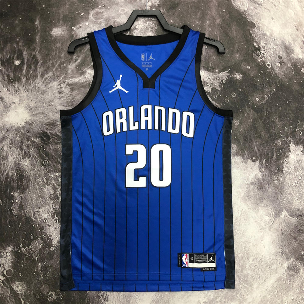 NBA Orlando Magic V-Neck Jersey Blue FULTZ#20 S-XXL