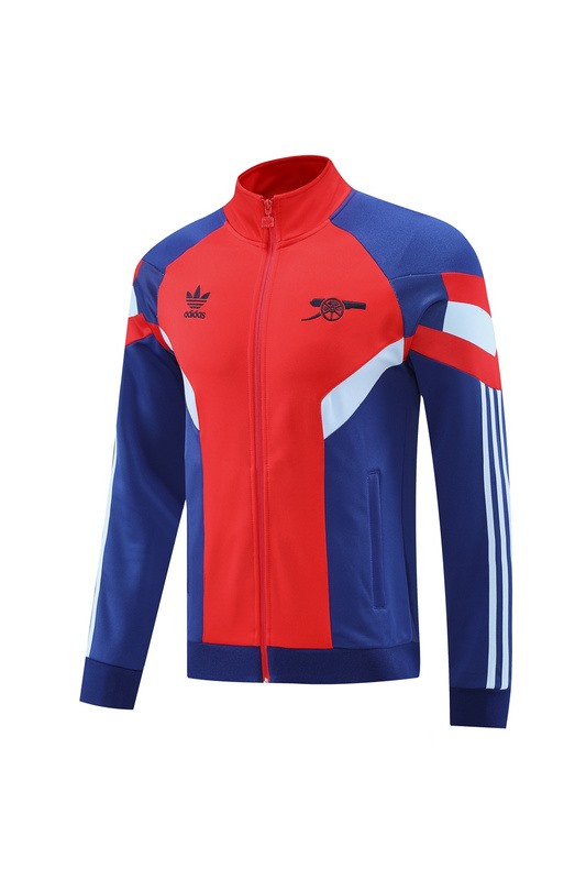 2024 Arsenal Red Jacket Training Suit Set Football Team Shirt Sports Fashion