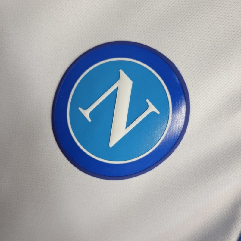 2023/24 Napoli Champions Edition White jersey Fan version