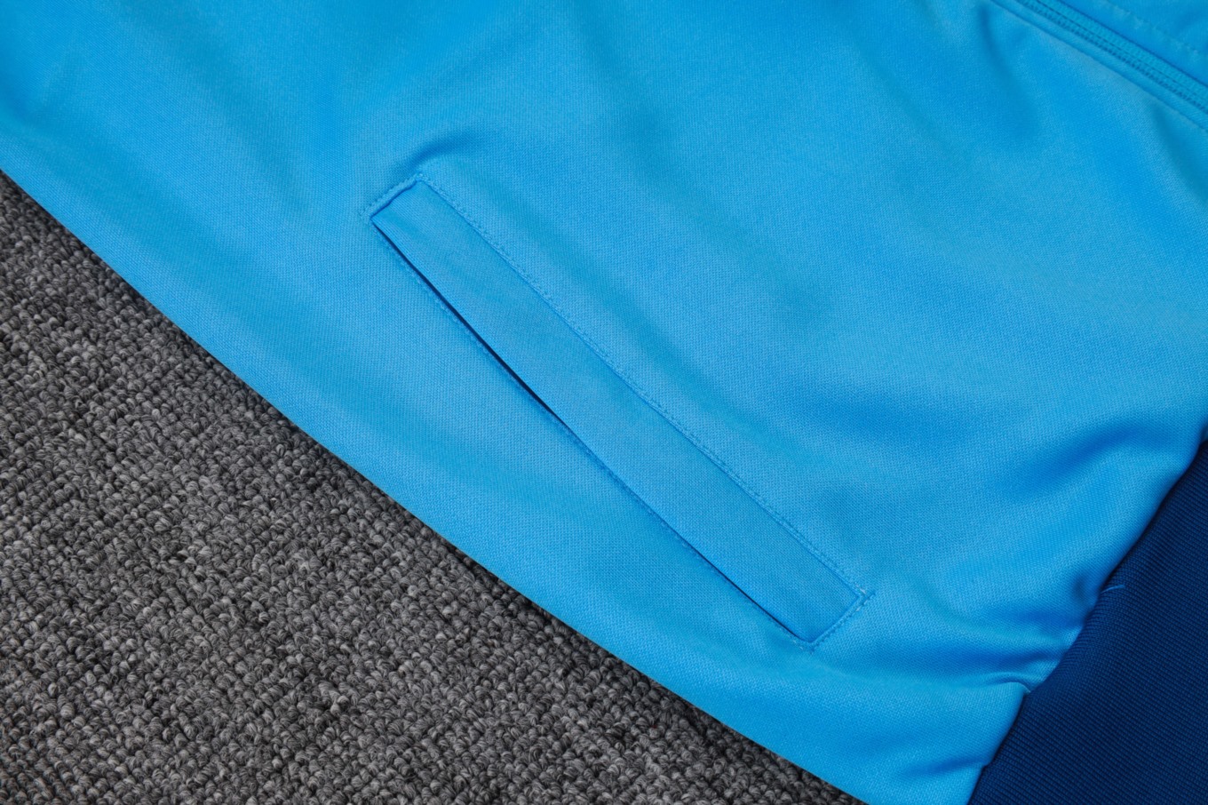 2026 Barcelona Light blue Jacket Training Suit Set
