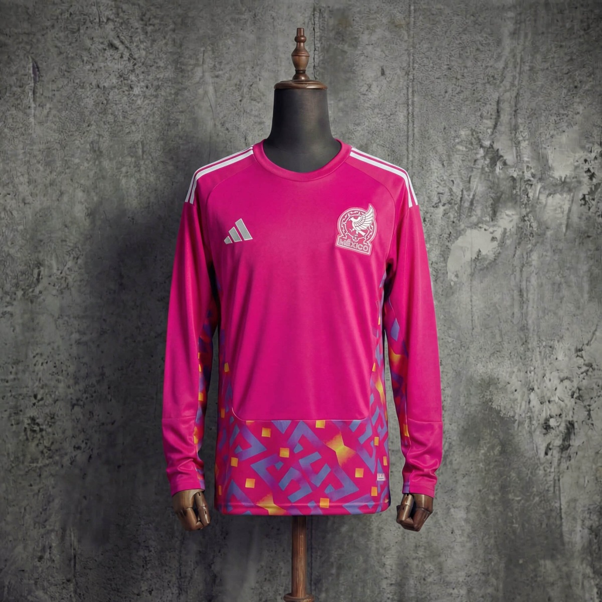 Mexico 2026 World Cup Goalkeeper Pink Jersey Fan Version