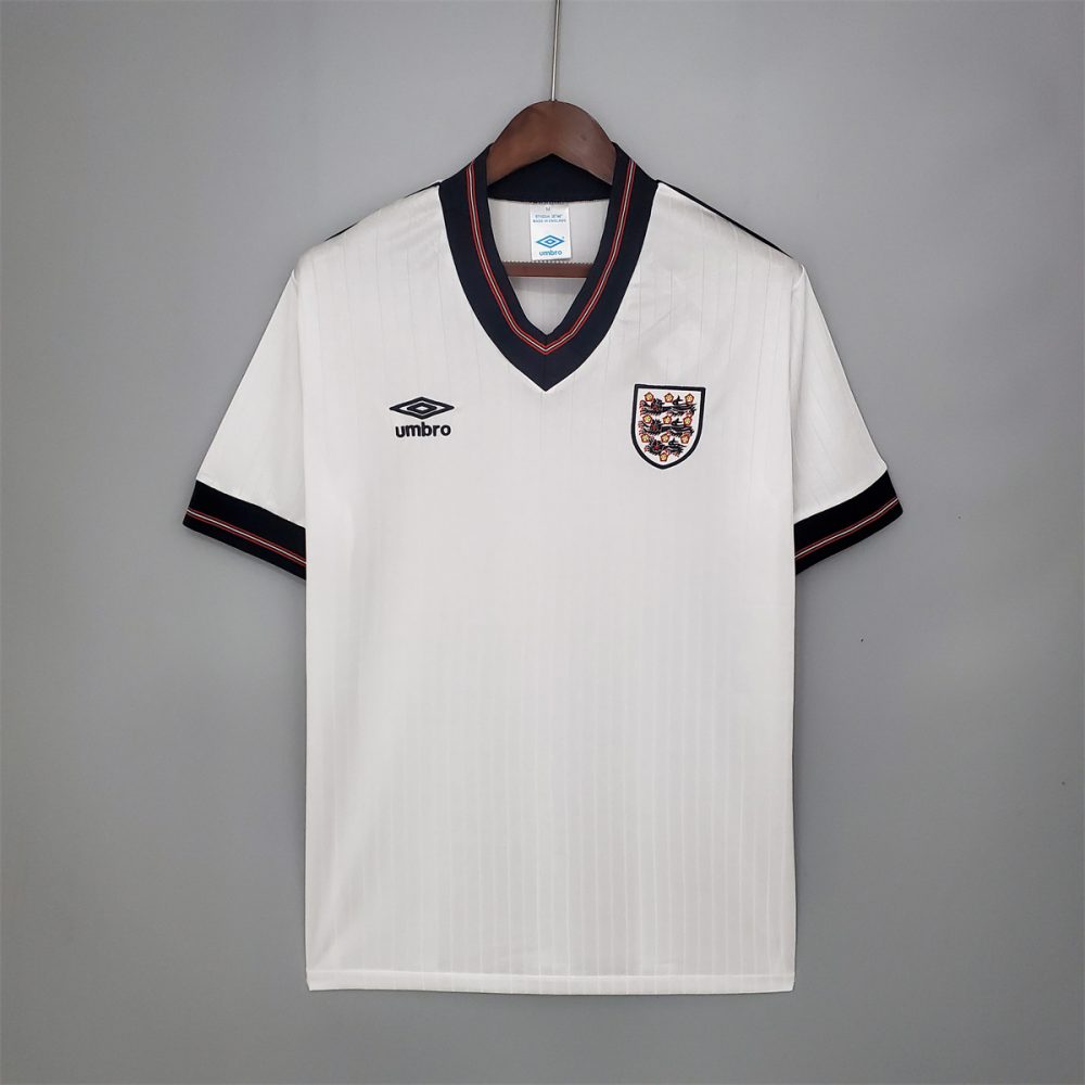 Retro England 84/87 Home jersey Fan Version