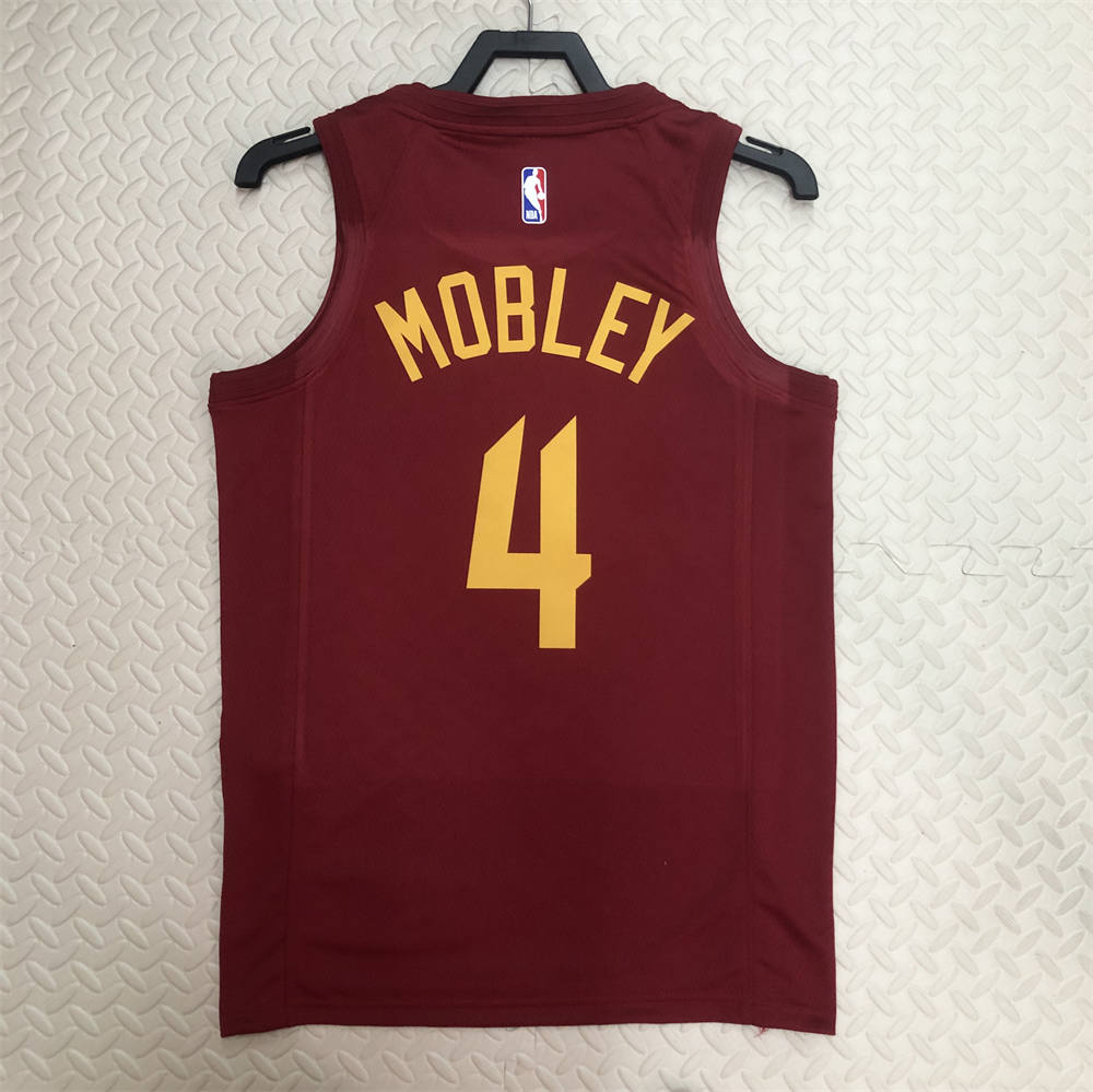 NBA Cleverland Cavaliers Round Neck Red jersey MOBLEY#4 S-XXL