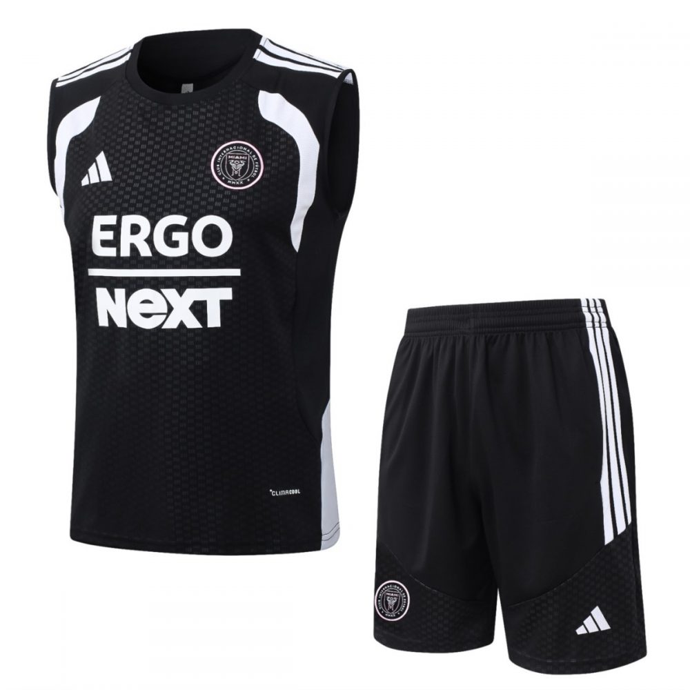 2026 Miami Black Training Set Shirt and Shorts