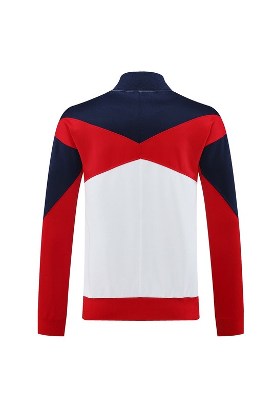 2024 PSG White Jacket Training Suit Set Football Team Shirt Sports Fashion