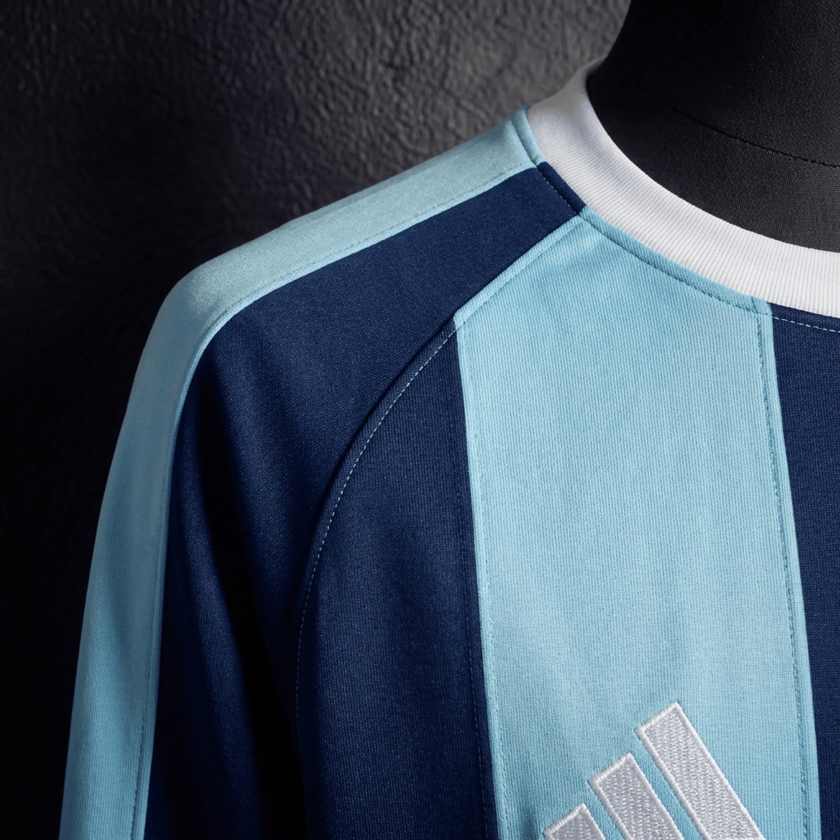 2025/26 Argentina long Sleeve Blue and Black Sweatshirt