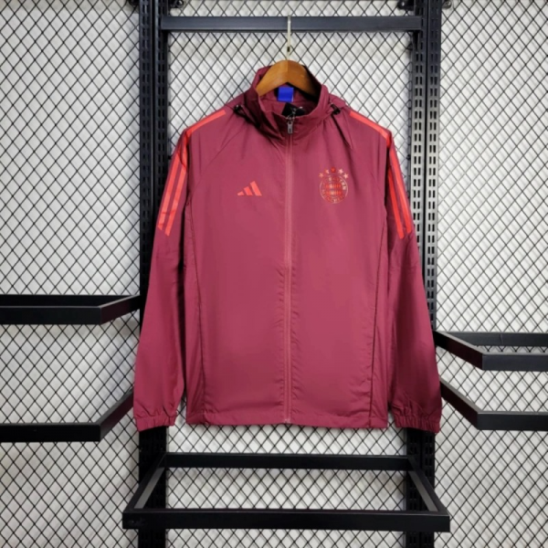 2025 Bayern Munich Red Windbreaker Sport Unifom jersey Sport Unifom