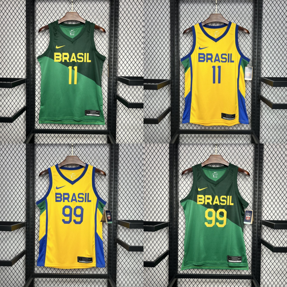 NBA Brazil 2024/25 Basketball jersey