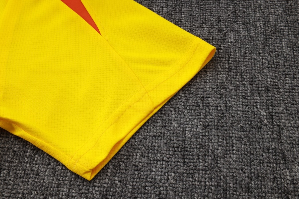 2026 Brazil Yellow Training Set Shirt and Shorts