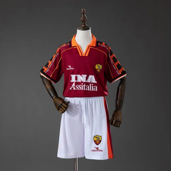 Retro Roma 1998/99 Home Kid Kits