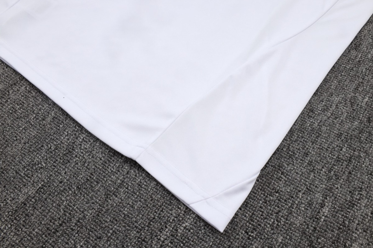 2026 Real Madrid White Training Set Shirt and Shorts
