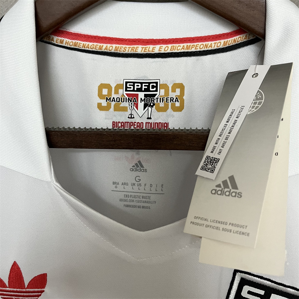 Retro 1992 Sao Paulo Memorial Edition jersey Fan Version