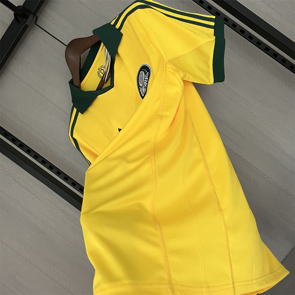 Retro 2014 Palmeiras Yellow jersey Fan Version