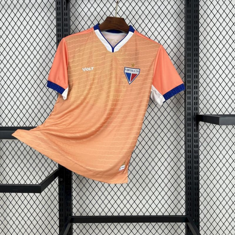 2025/26 Fortaleza Orange Goalkeeper Jersey Fan Version