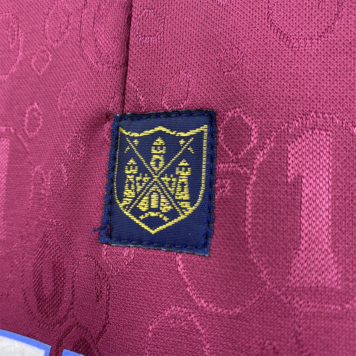 Retro West Ham United 95/97 home long sleeve jersey Fan Version