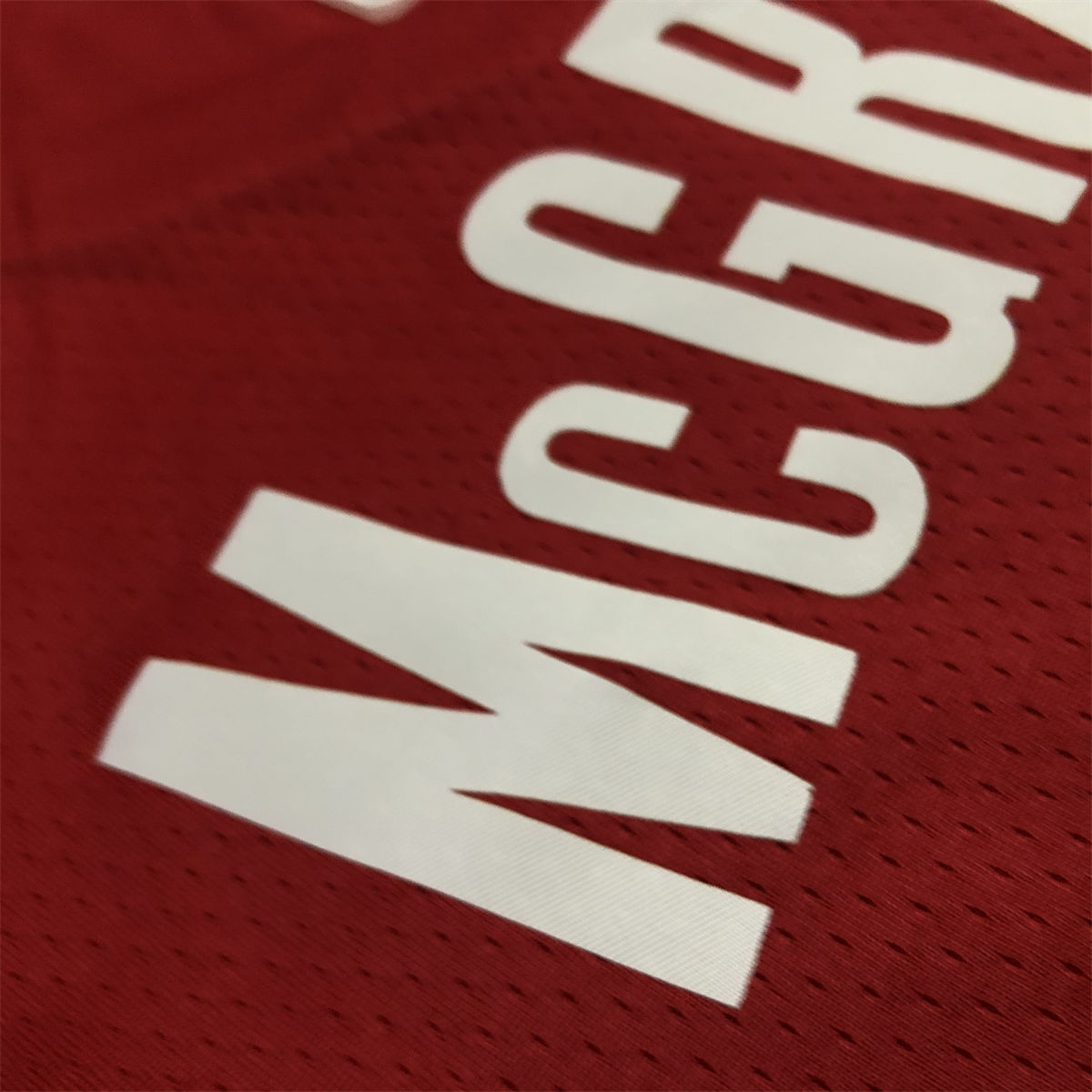 NBA Houston Rockets V-Neck Red Jersey McGRADY#1 S-XXL
