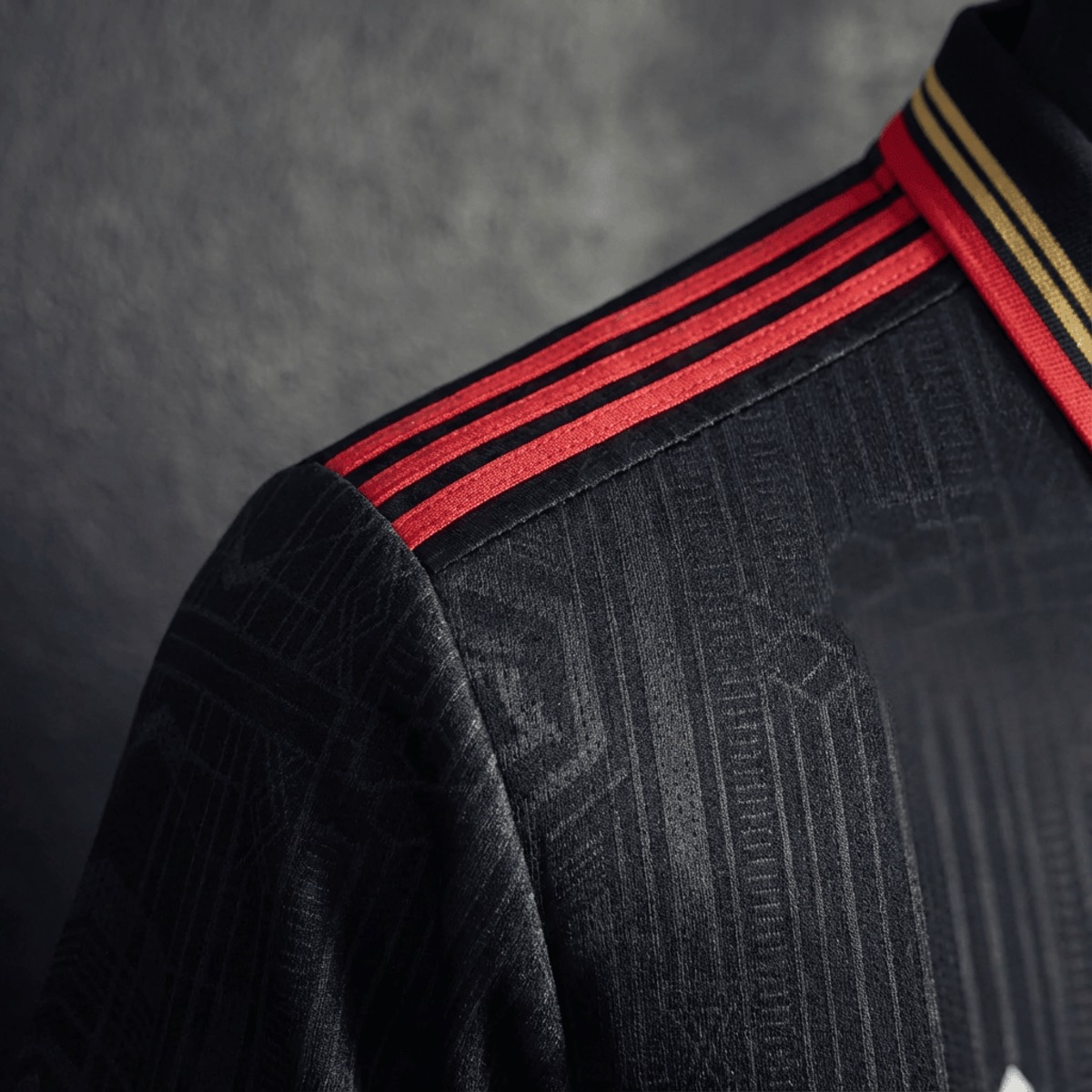 2025/26 Arsenal Training Black Polo Fan version