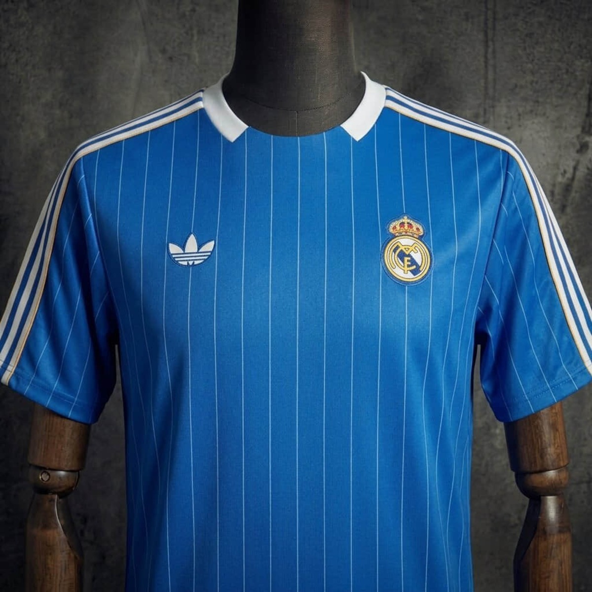 2026 Real Madrid Terrace Icons Blue Jersey Fan version