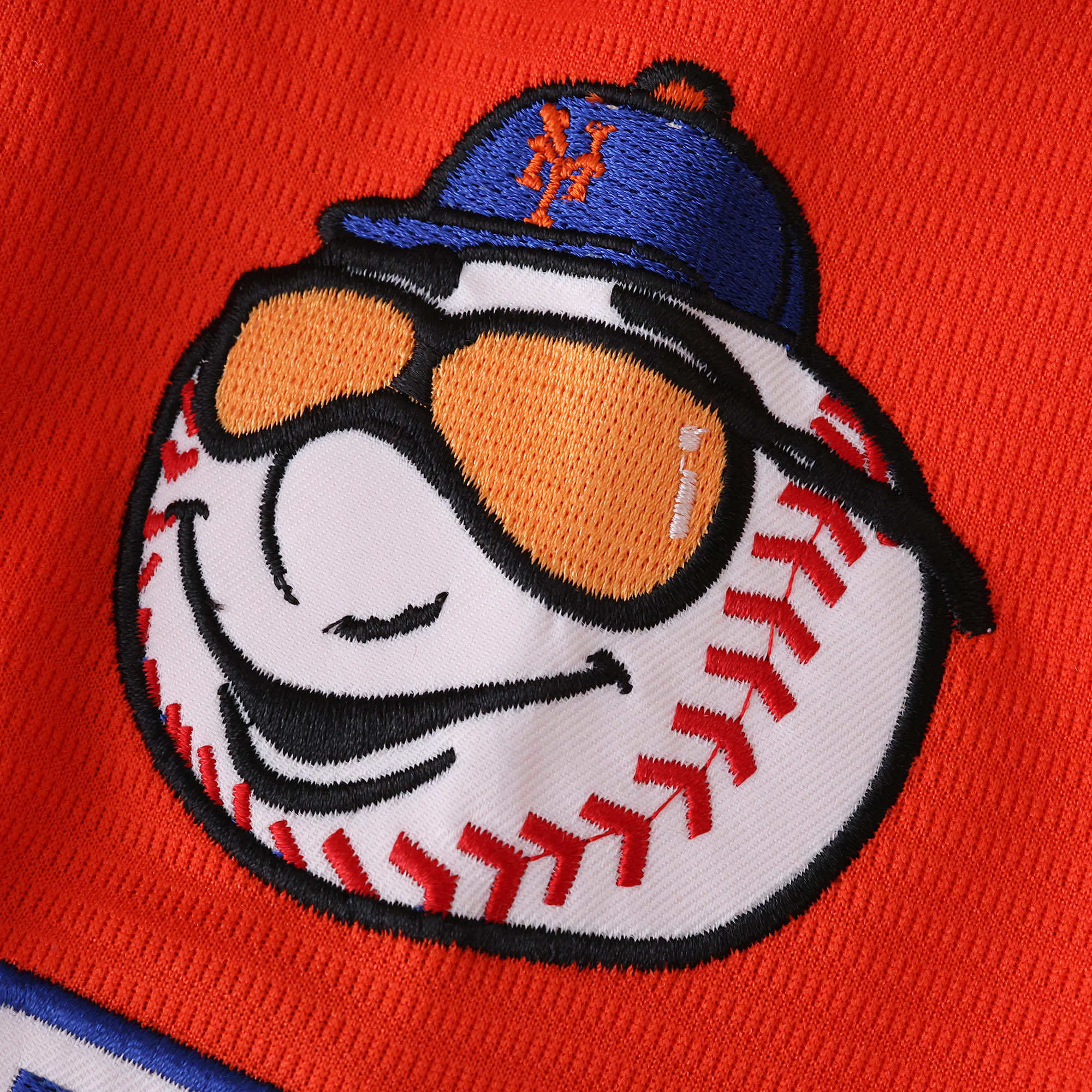 MLB 2025 New York Mets Orange Jersey