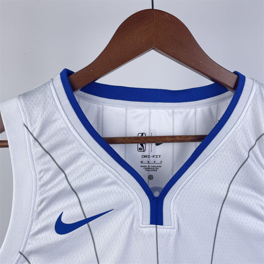 NBA Orlando Magic V-Neck Jersey White BANCHERD#5 S-XXL