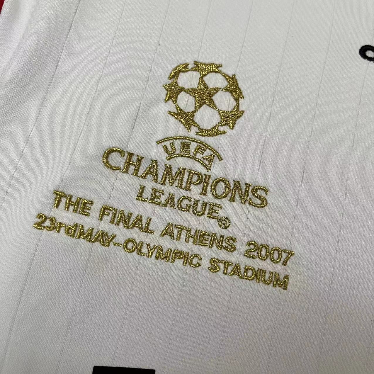 Retro AC Milan 06/07 Long Sleeve AWAY jersey Fan Version