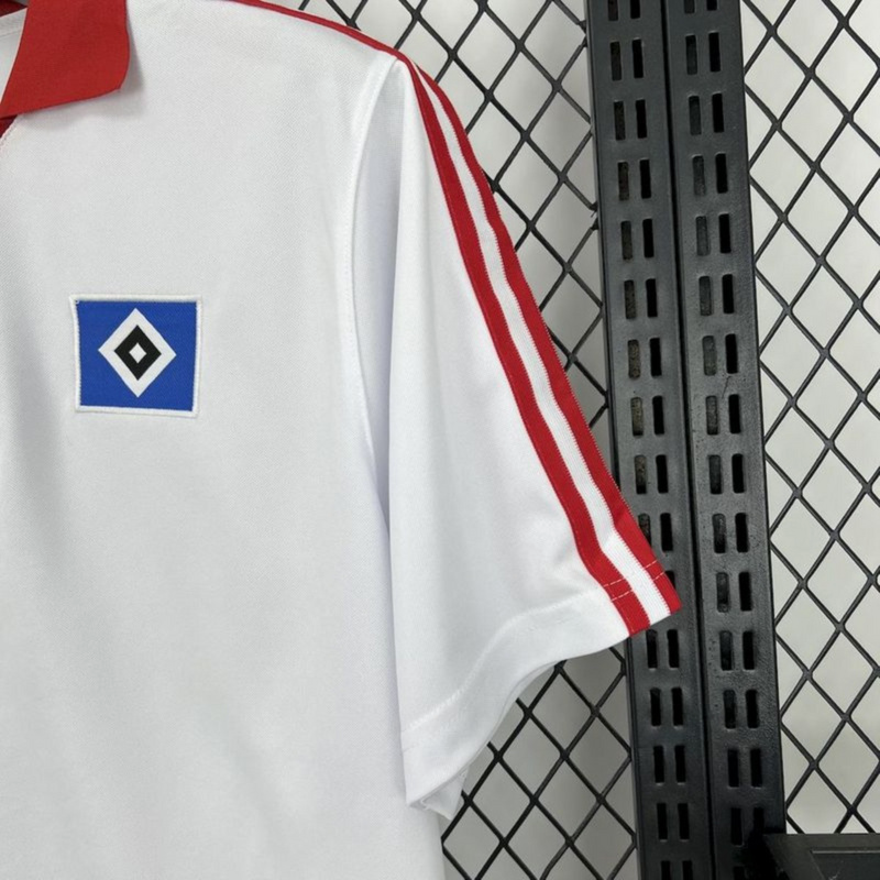 Retro 1980 Hamburger SV Home jersey Fan Version